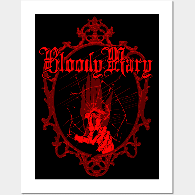 Bloody Mary Mirror Wall Art by RavenWake